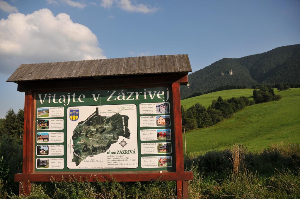 Drevenicka 110 Villa Zázrivá Kültér fotó